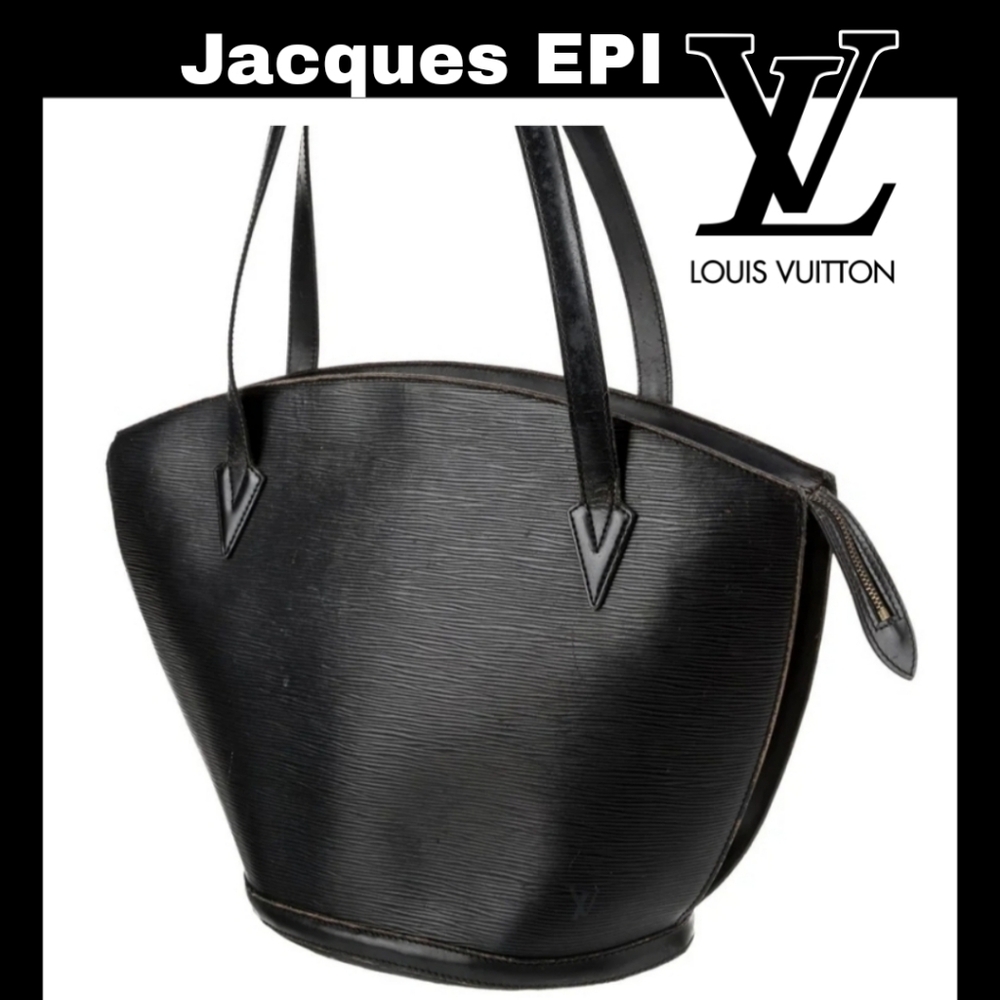 AUTH Louis Vuitton Epi Leather Saint Jacques GM VTG Excellent